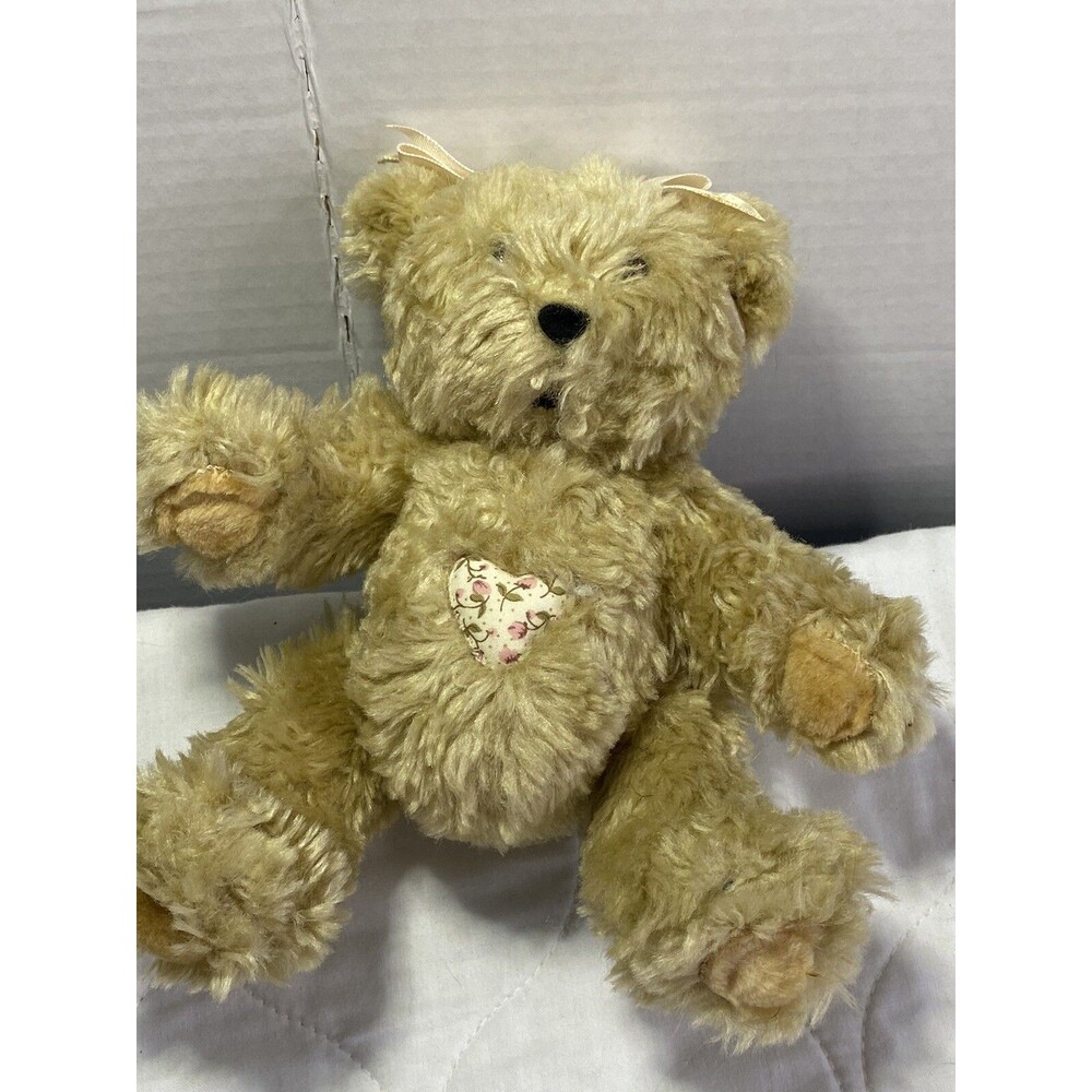 Cherished Teddies Jointed Teddy Bear Elsa 8” Priscilla Hillman Vintage 1996